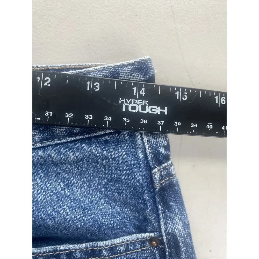PacSun Shorts Womens Size 28 Dark Wash Casual Denim High Rise Festival Normcore